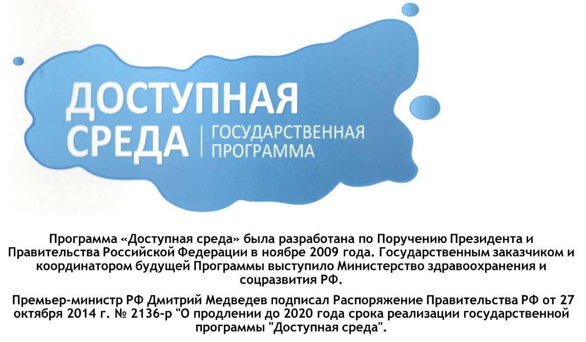 Программа доступная среда. Доступная среда программа логотип. Оспрограмма "доступная среда". Реализация программы доступная среда для инвалидов.